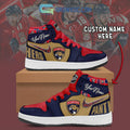 Florida Panthers NHL Personalized Air Jordan 1 Shoes
