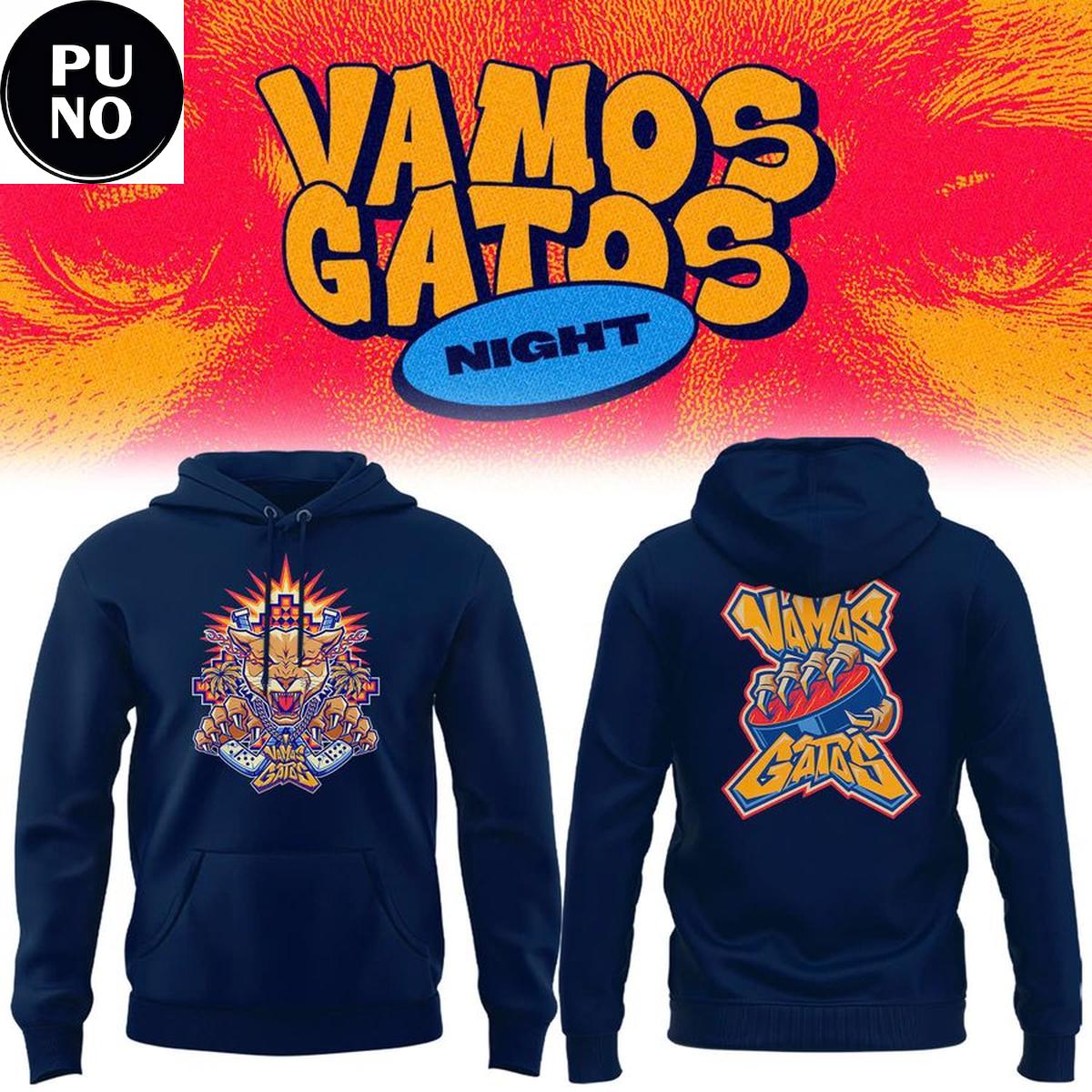 Florida Panthers x Vamos Gatos 2026 Hoodie T-Shirt