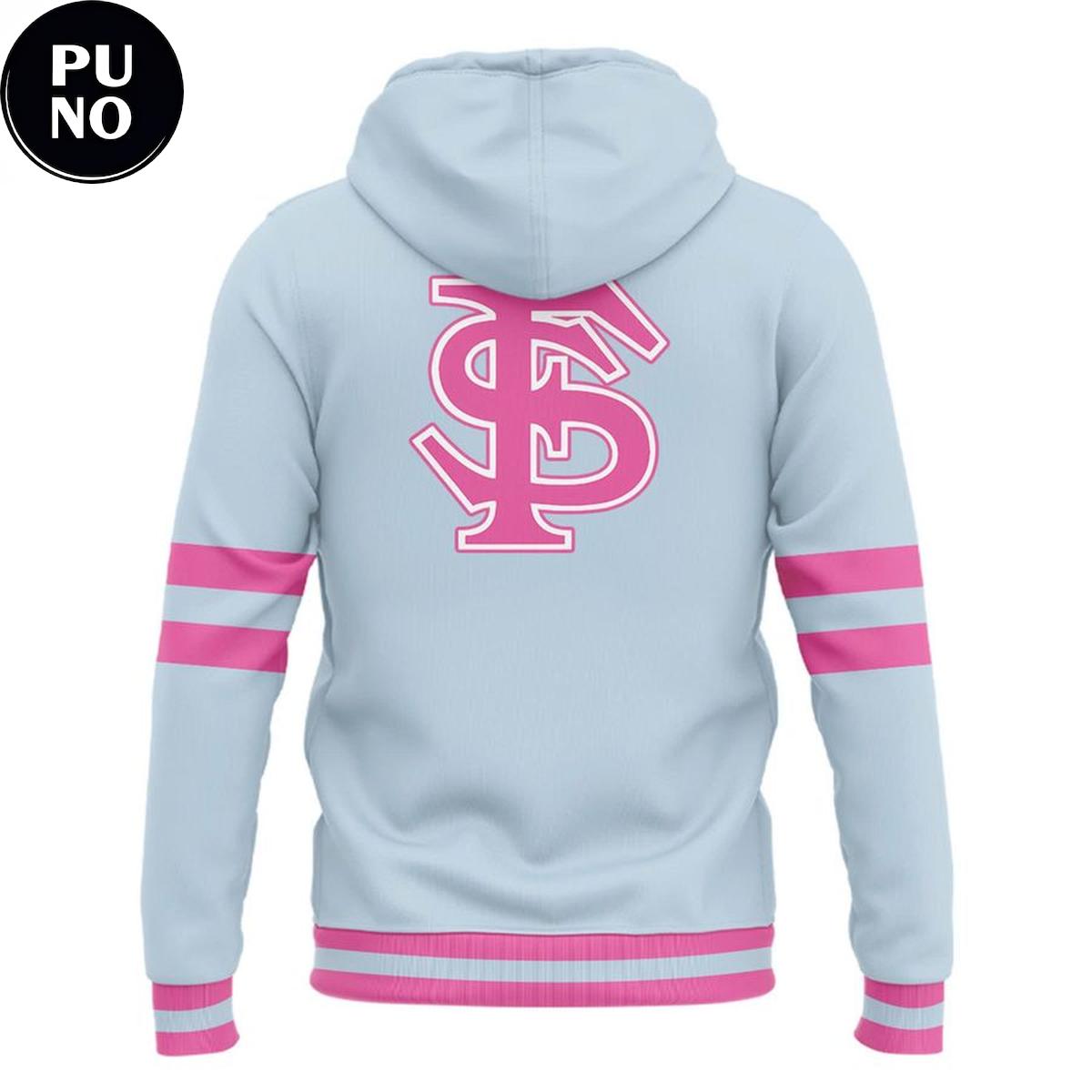 Florida State Seminoles Paint it Pink 2026 Hoodie Shirt