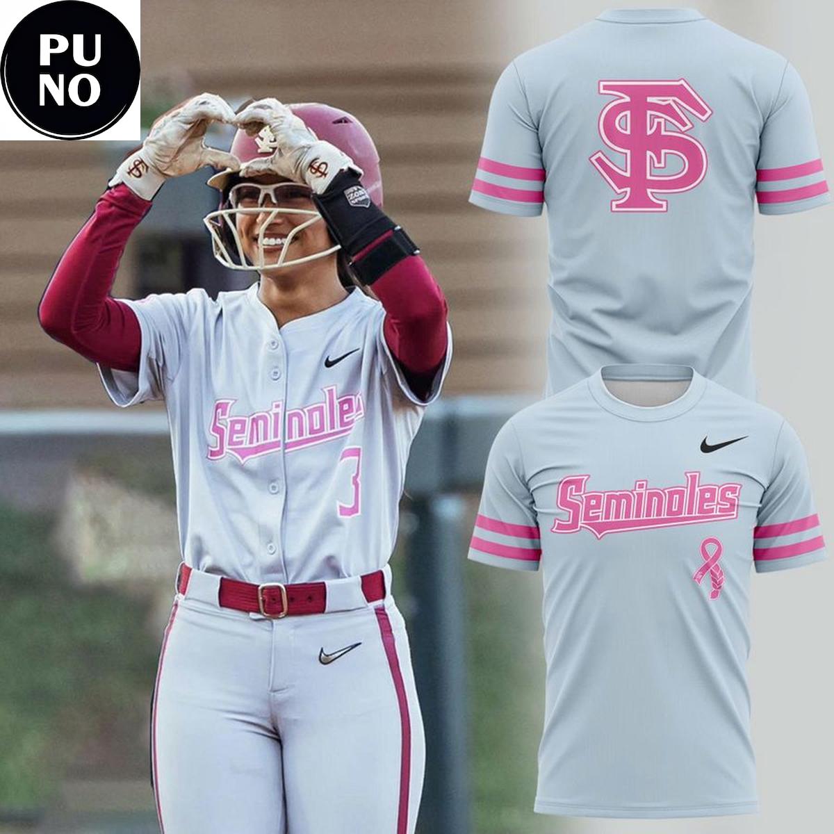 Florida State Seminoles Paint it Pink 2026 Hoodie Shirt