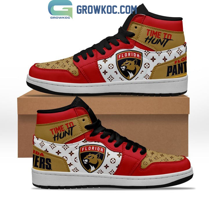 Florida Panthers Time To Hunt Air Jordan 1 Shoes
