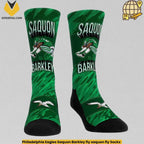 Philadelphia Eagles Saquon Barkley fly saquon fly Socks