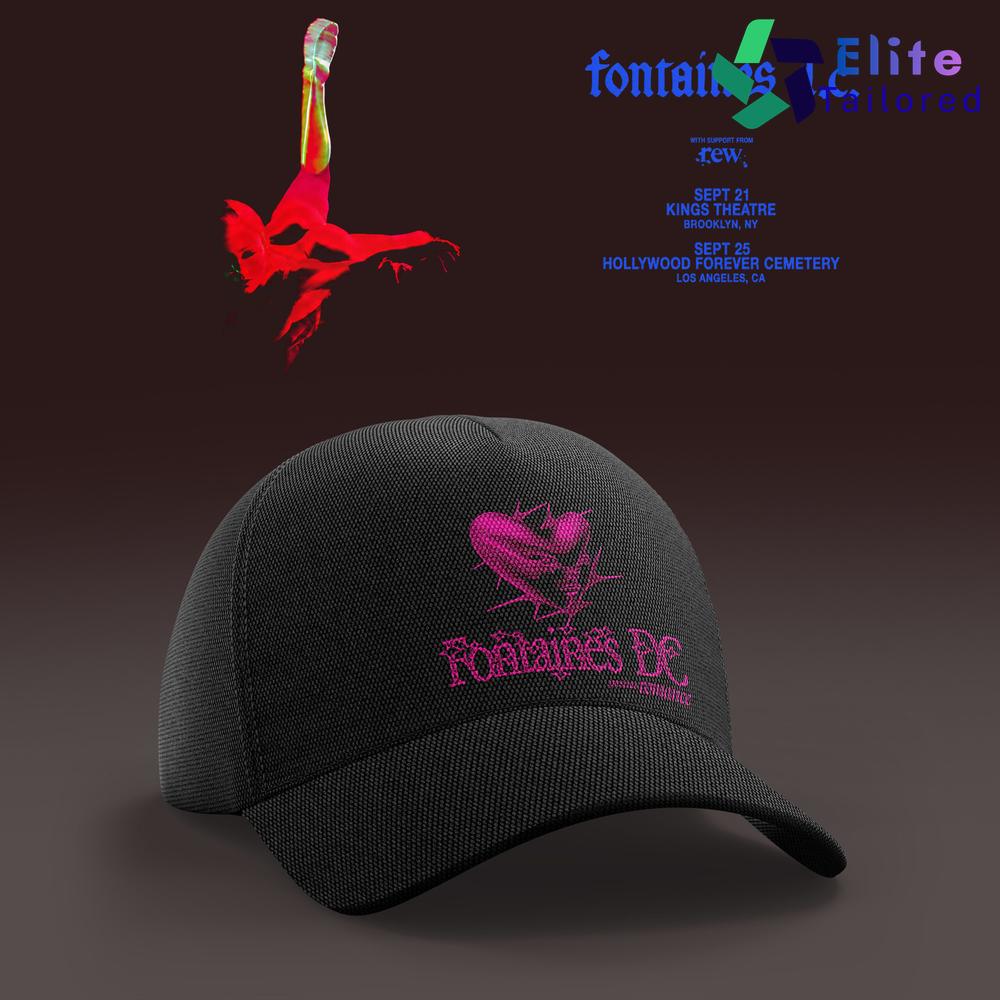 Fontaines D.C. Dopamine Chamber Concert Tour Graphic T-Shirt