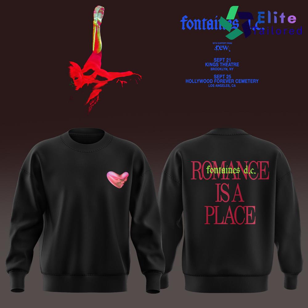 Fontaines D.C. Dopamine Chamber Concert Tour Sweatshirt