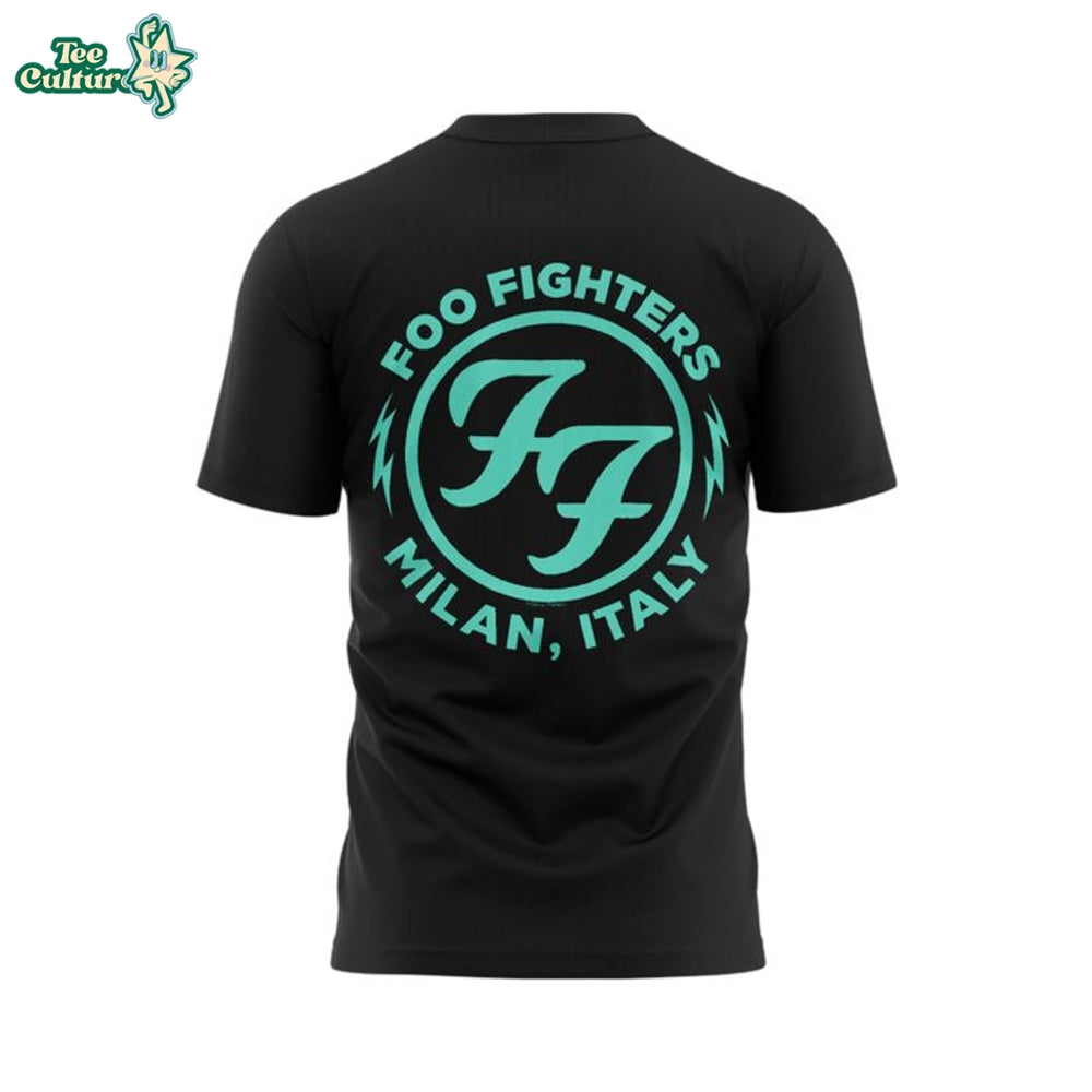 Foo Fighters I-Days Milano 2026 Concert Tour Limited Edition T-Shirt