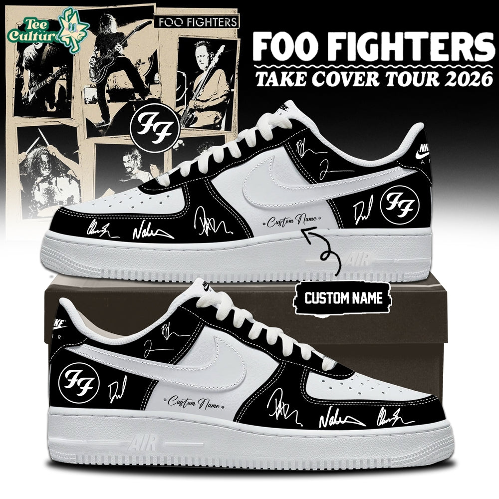 Foo Fighters ”Take Cover Tour 2026” Limited Edition Signature – AF1 Shoes 2