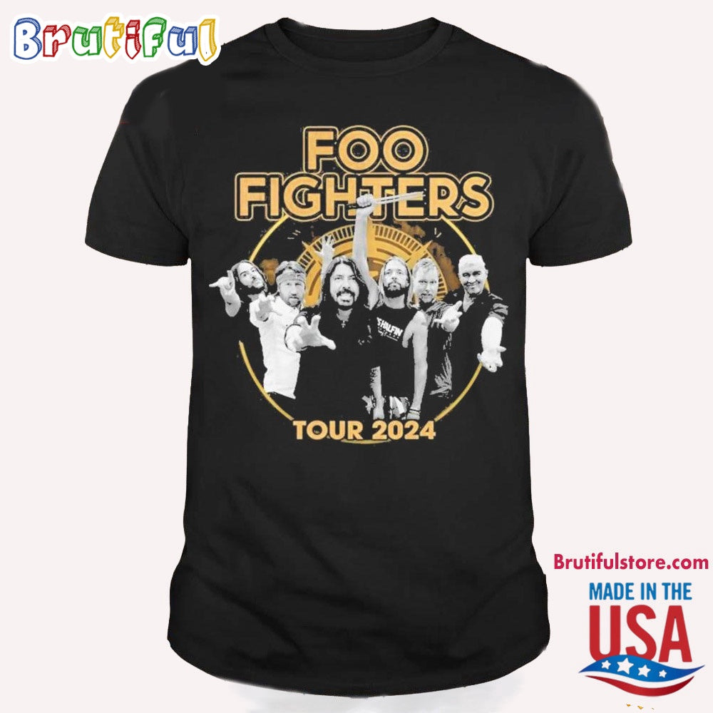 Foo Fighters Tour 2024 With Special Guests T Shirt