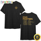 Foo Fighters 2024 Us Everything Or Nothing At All Tour T-Shirt