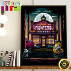 Foo Fighters Perth Australia At Hbf Park On November 29th 2023 Home Decor Poster