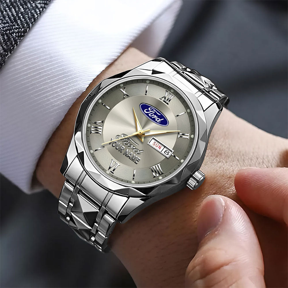 Personalized Ford Alloy Luxury Quartz Watch - TANTN20928