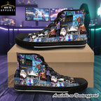 Fortnite Game Canvas High Top Sneakers
