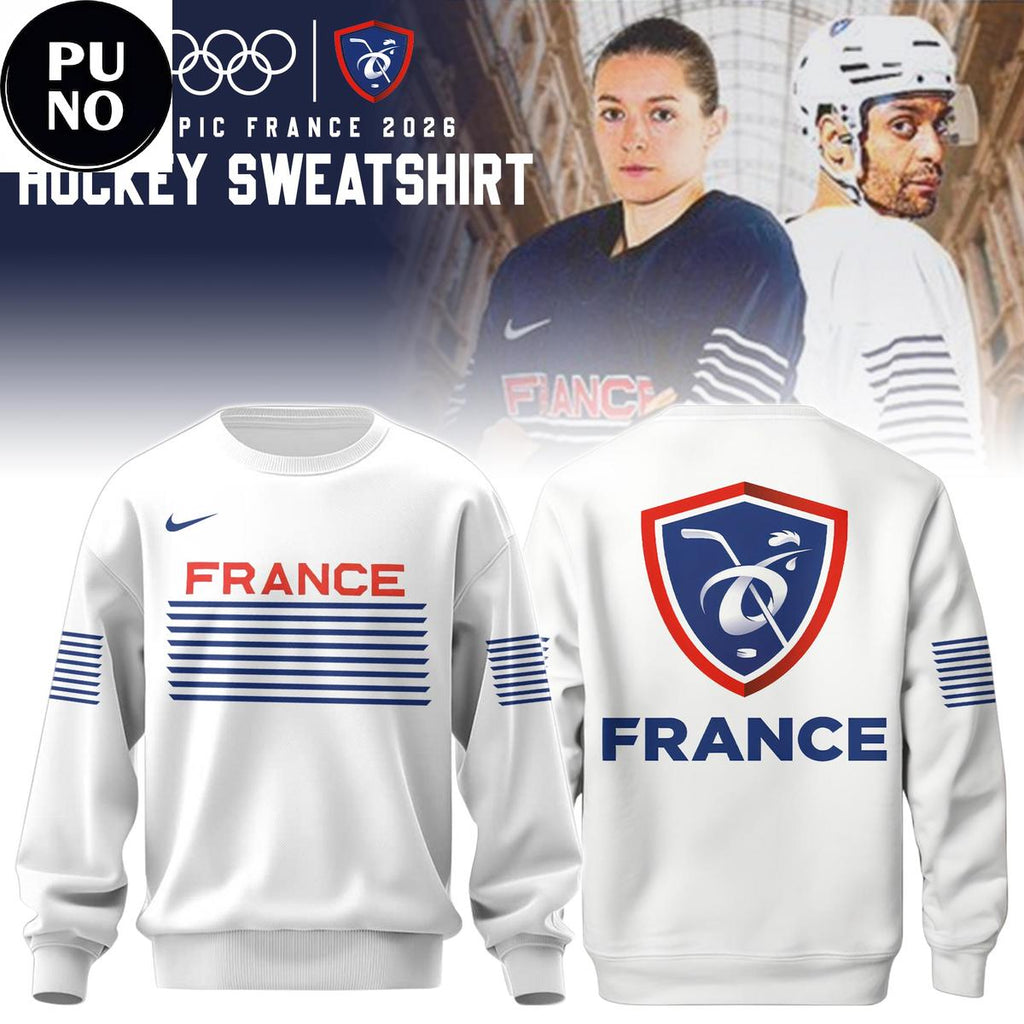 France Hockey Team 2026 Olympics Hoodie T-Shirt