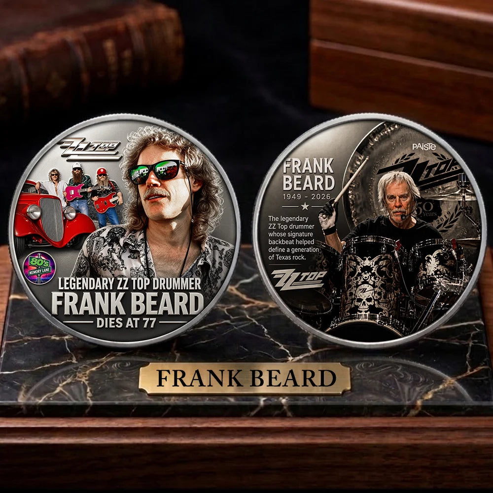 Frank Beard x ZZ Top Commemorative Coin – GNE8241