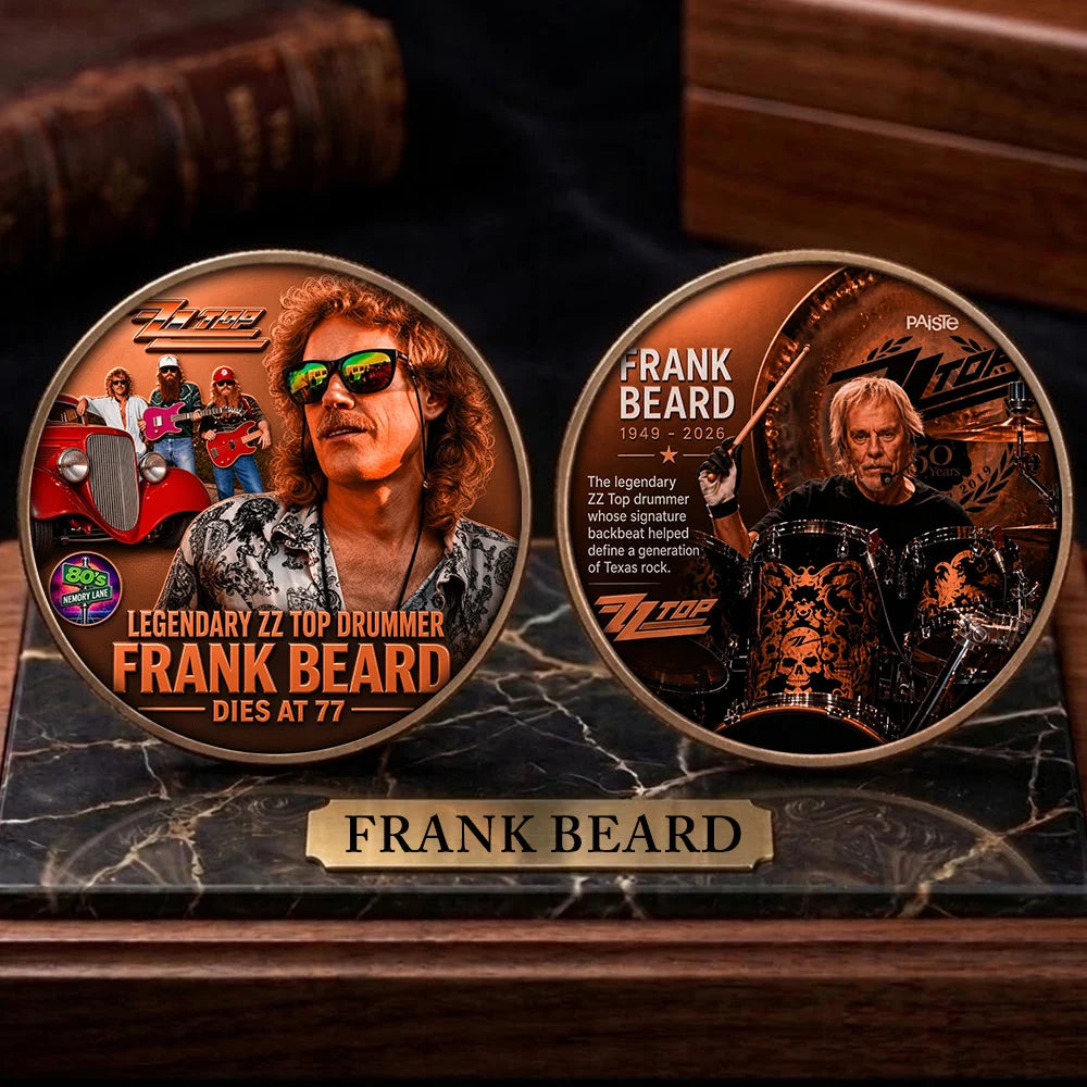 Frank Beard x ZZ Top Commemorative Coin – GNE8241
