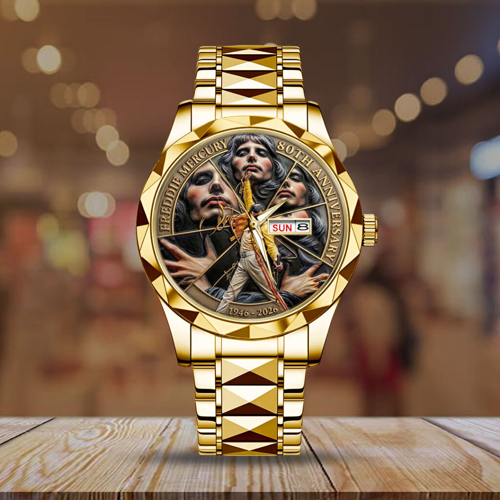 Freddie Mercury 80th Anniversary 2026 Alloy Luxury Quartz Watch - TMTHU4517