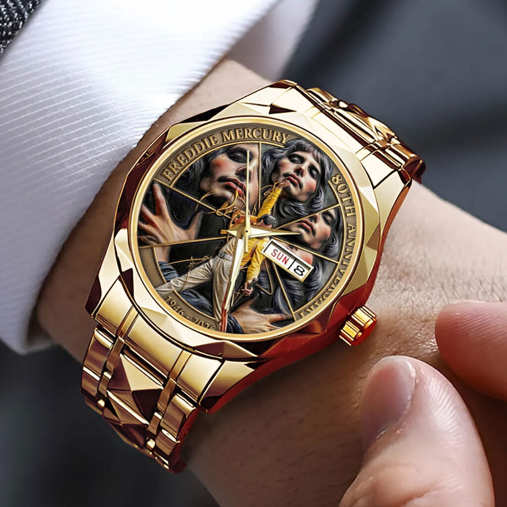 Freddie Mercury 80th Anniversary 2026 Alloy Luxury Quartz Watch - TMTHU4517