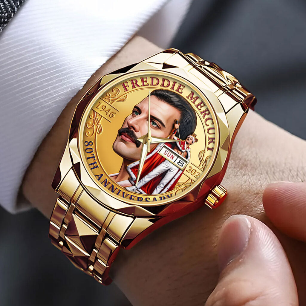 Freddie Mercury 80th Anniversary 2026 Alloy Luxury Quartz Watch - TMTHU5398