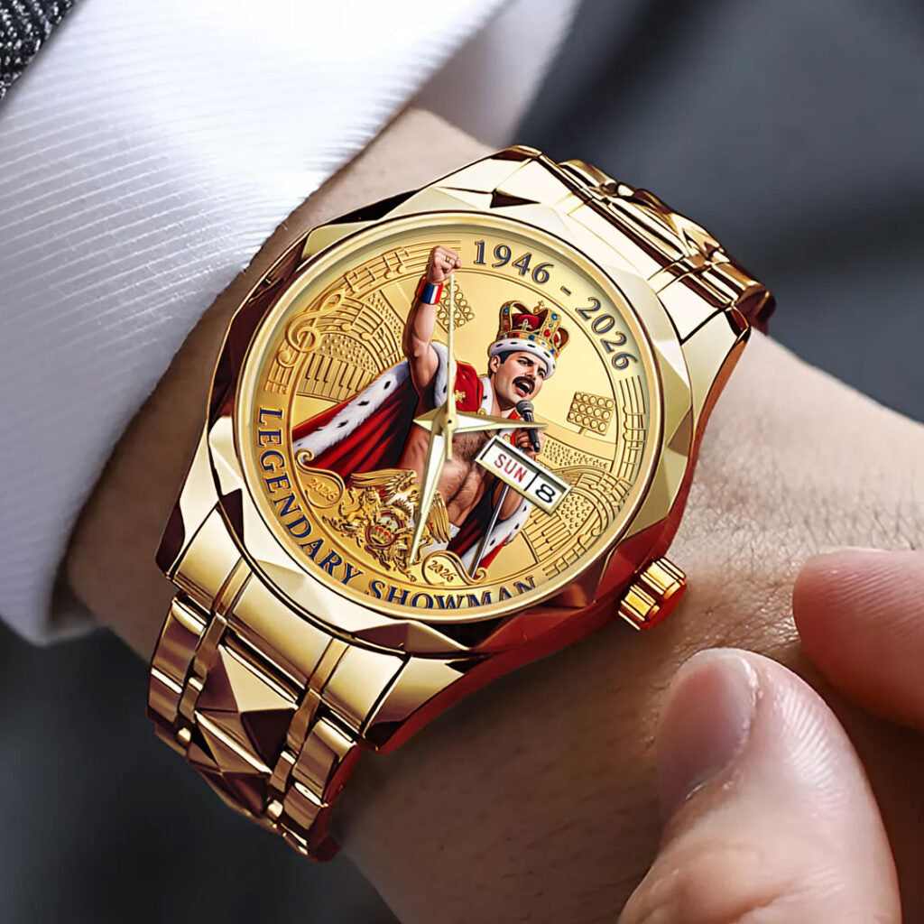 Freddie Mercury 80th Anniversary 2026 Alloy Luxury Quartz Watch - TMTHU5401