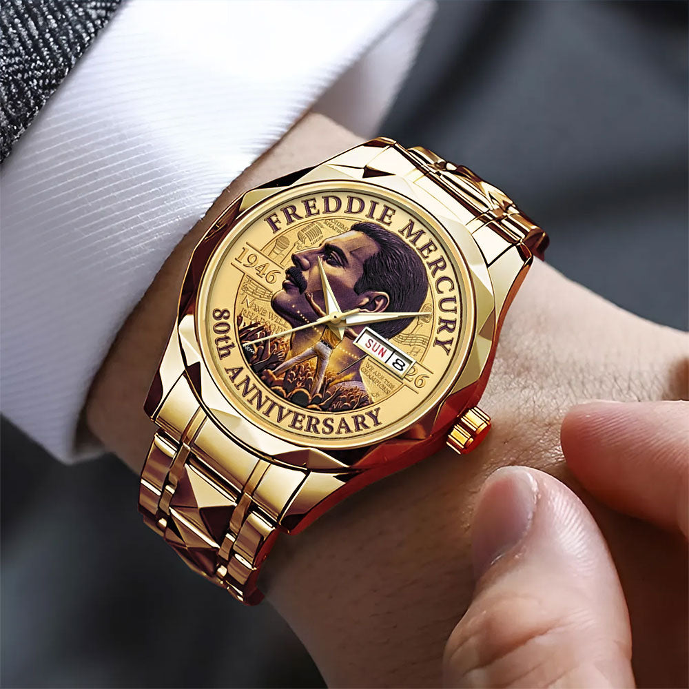 Freddie Mercury 80th Anniversary 2026 Alloy Luxury Quartz Watch - TMTHU5536