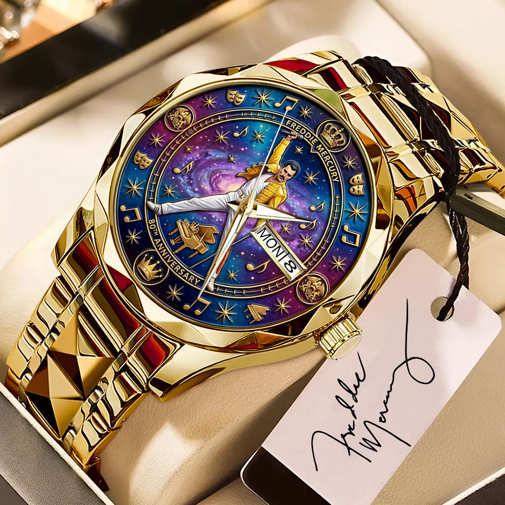 Freddie Mercury 80th Anniversary 2026 Alloy Luxury Quartz Watch - TMTHU4534