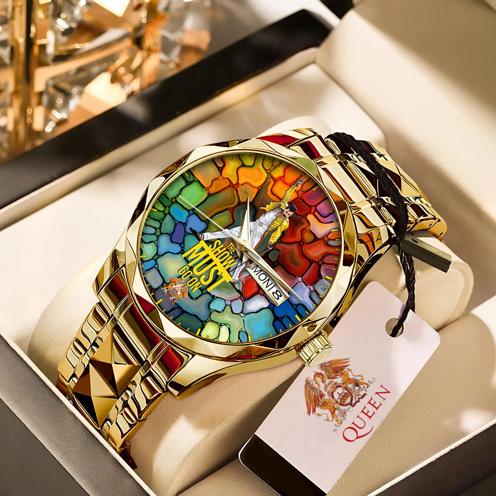 Freddie Mercury Alloy Luxury Quartz Watch - MAITM12583