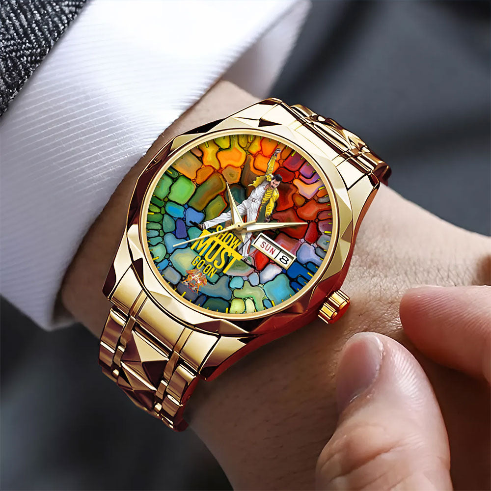 Freddie Mercury Alloy Luxury Quartz Watch - MAITM12583