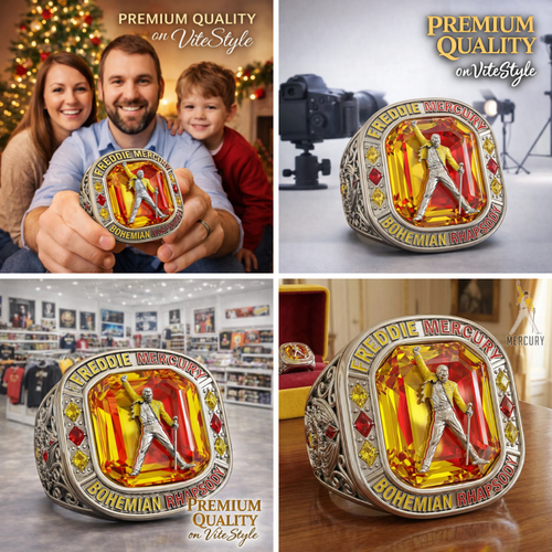 Freddie Mercury Bohemian Rhapsody Ring