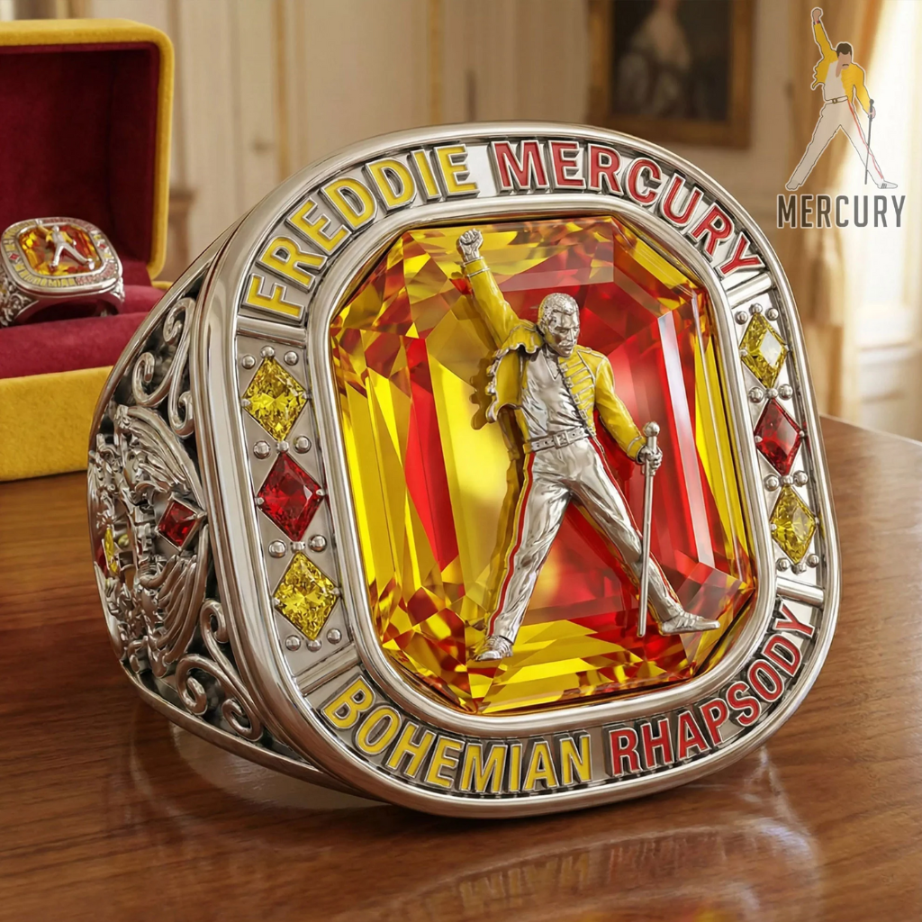 Freddie Mercury Bohemian Rhapsody Ring