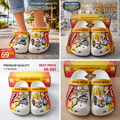 Freddie Mercury Crocs with Charms