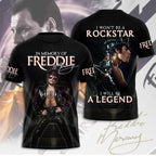Freddie Mercury 3D Apparel – MAITM 7745