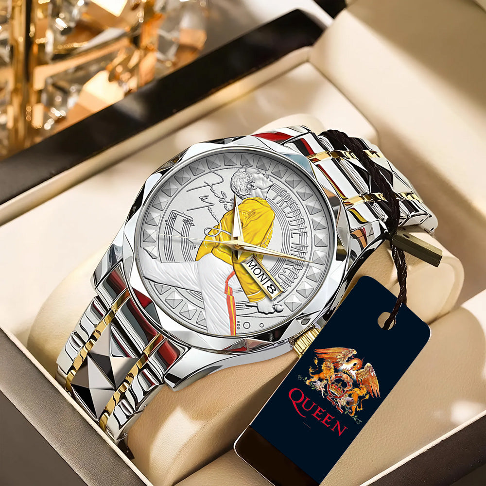 Freddie Mercury Alloy Luxury Quartz Watch - TANTN18763