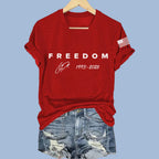 Freedom Charlie Kirk Red Shirt