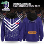 Fremantle Dockers 2026 Signed Hoodie