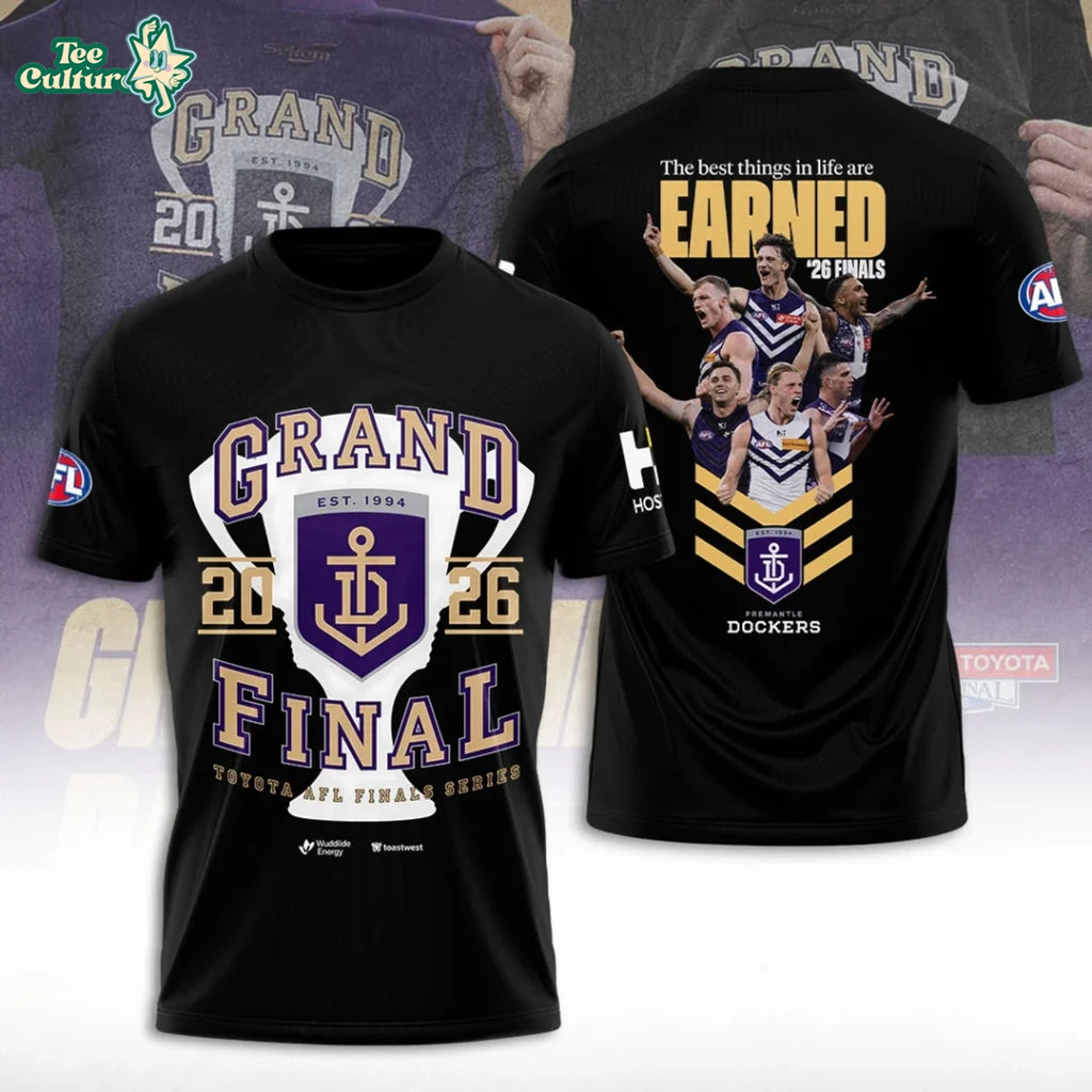 Fremantle Dockers 3D Apparel AFL Fan Merch