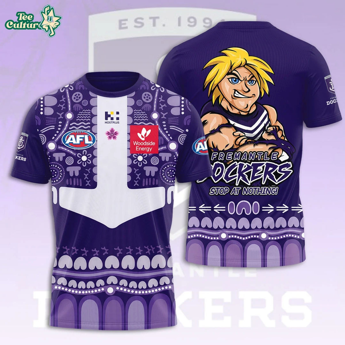 Fremantle Fc 3D Tshirt