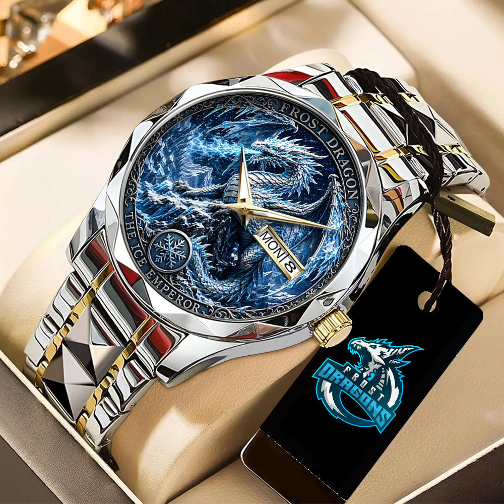 Frost Dragon Alloy Luxury Quartz Watch - TANTN24705