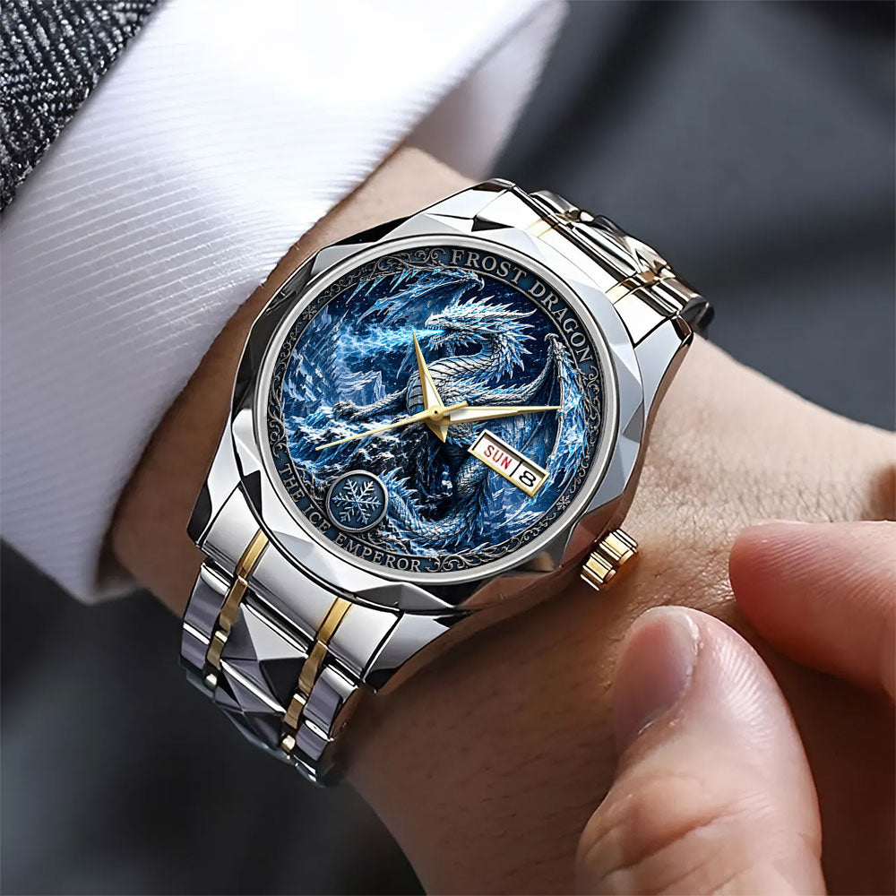 Frost Dragon Alloy Luxury Quartz Watch - TANTN24705