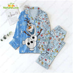 Frozen Christmas Olaf? Let It Go Snowman Christmas Pajamas
