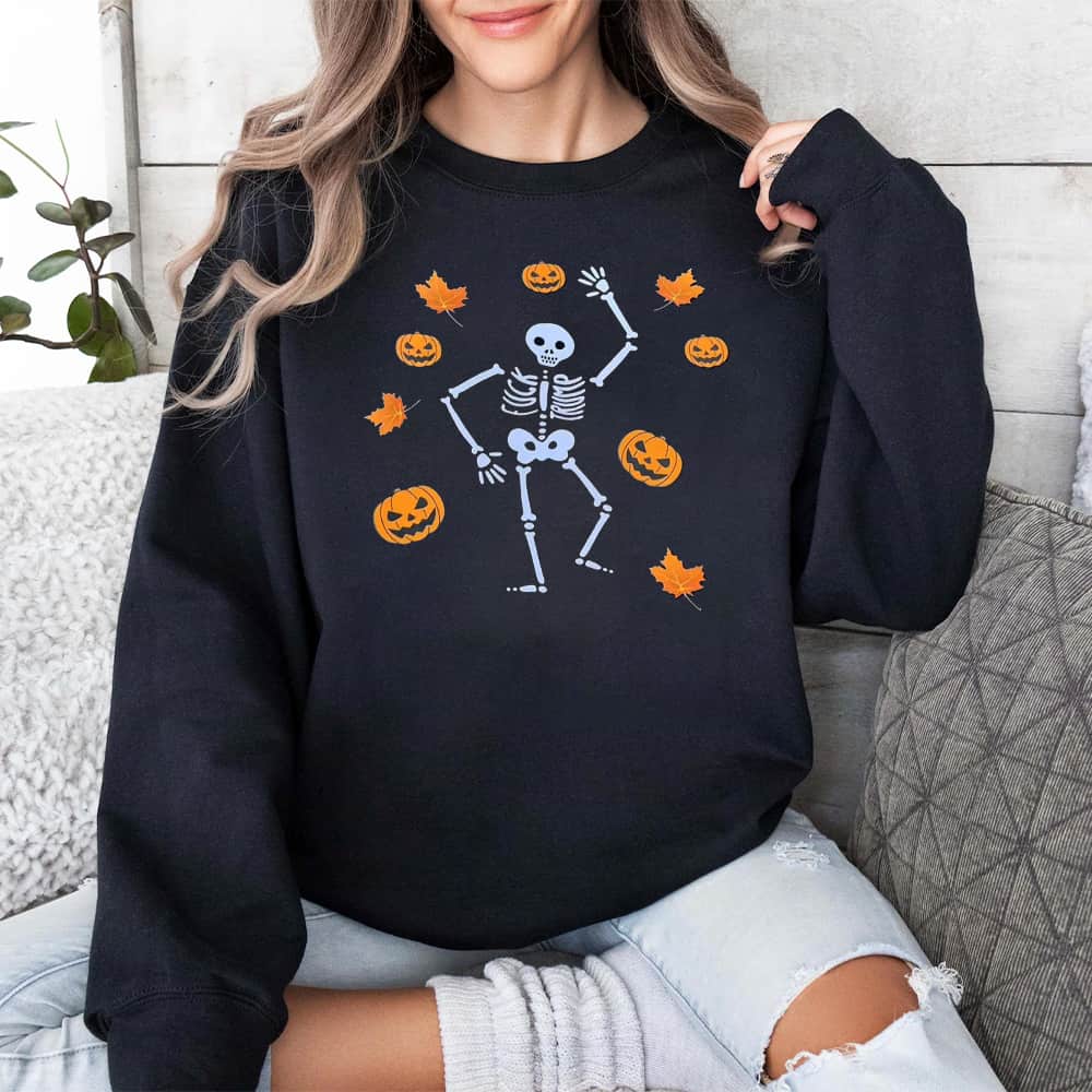Fuck Trump Skeleton Pumpkin Halloween Shirt