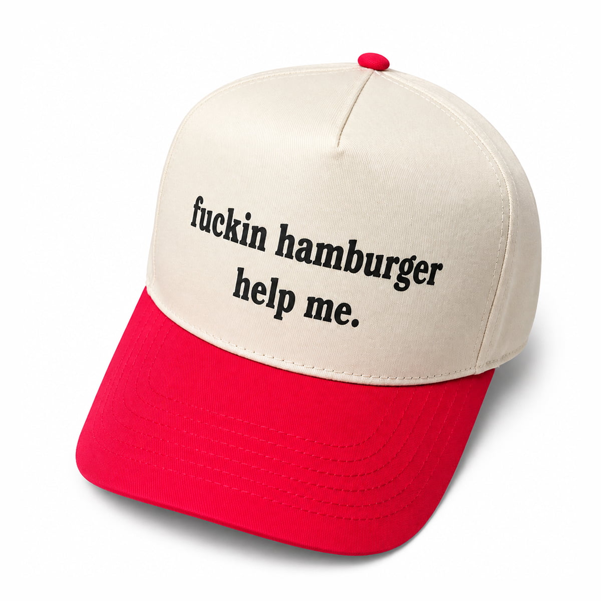 Fuckin Hamburger Help Me Hat