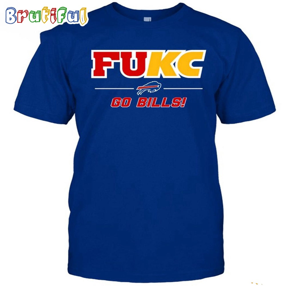 Fukc Go Bills Buffalo Bills T-Shirt