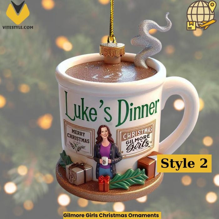 Gilmore Girls Christmas Ornaments