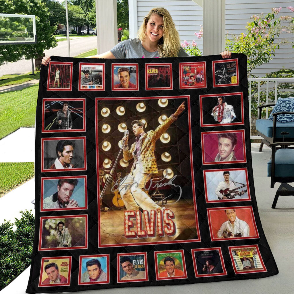 Elvis Presley Quilt Blanket - GNE 2230