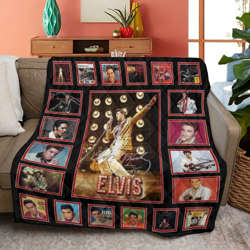 Elvis Presley Quilt Blanket - GNE 2230