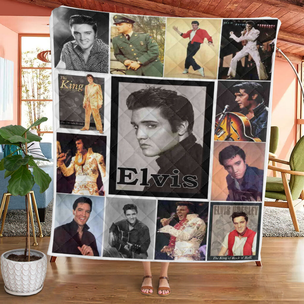 Elvis Presley Quilt Blanket - GNE 2234