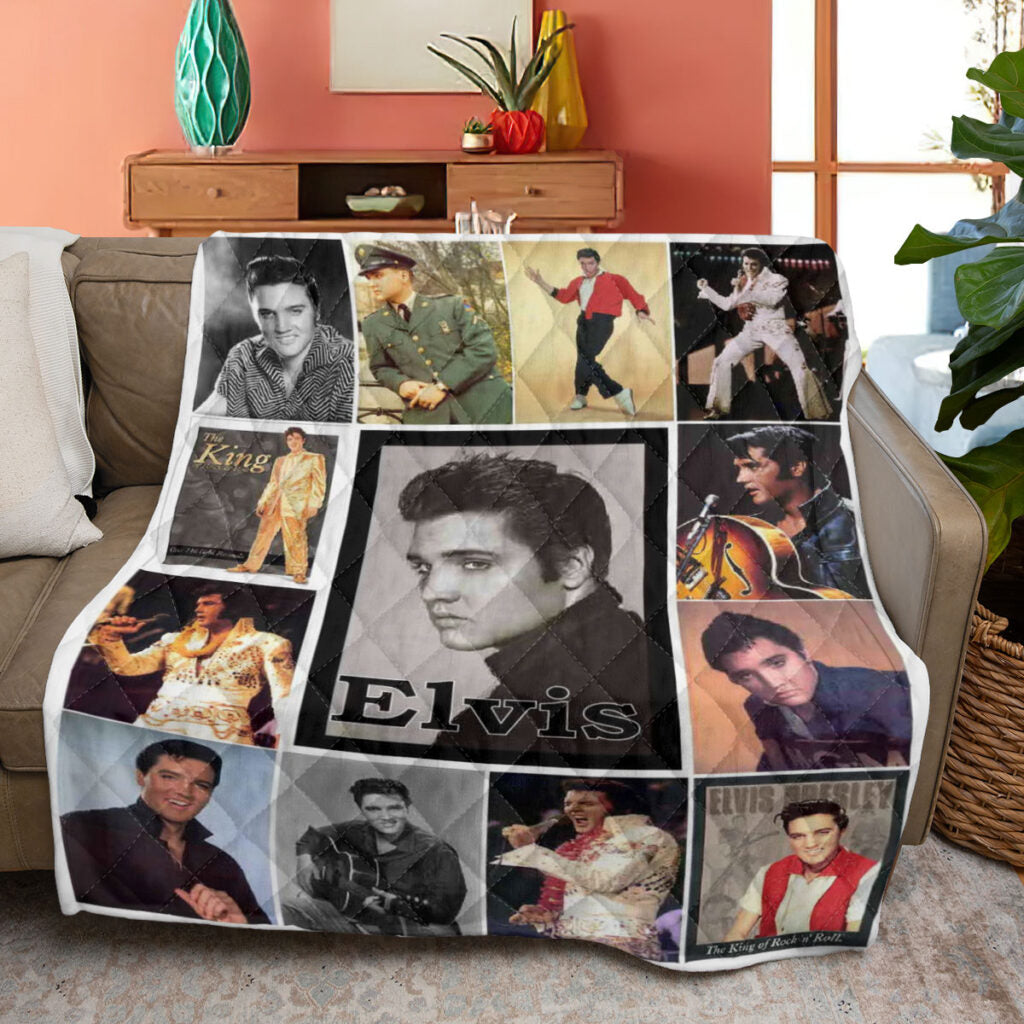 Elvis Presley Quilt Blanket - GNE 2234