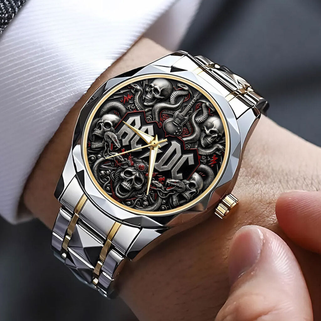 AC/DC Alloy Luxury Quartz Watch - GNE5041
