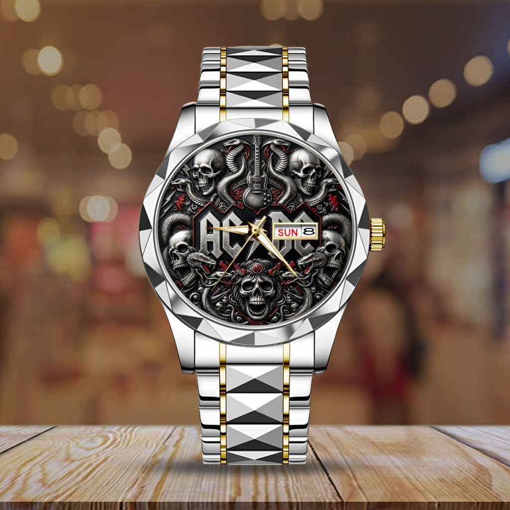 AC/DC Alloy Luxury Quartz Watch - GNE5041