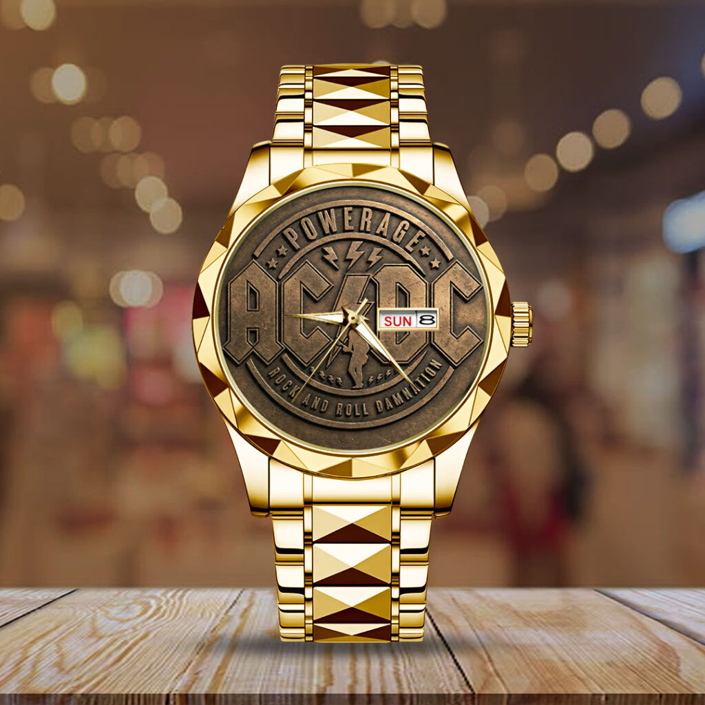 AC/DC Alloy Luxury Quartz Watch - GNE5042