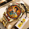 Elvis Presley Alloy Luxury Quartz Watch - GNE5128
